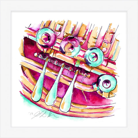 Raspberry French Horn