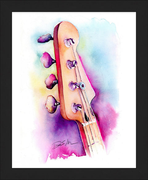 Fender Precision Bass Guitar Painting