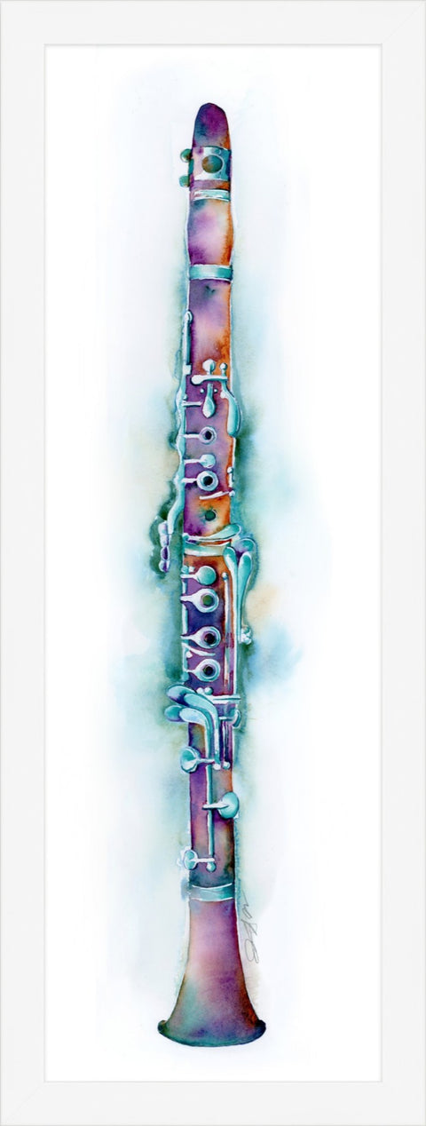 Bb Clarinet in Peacock