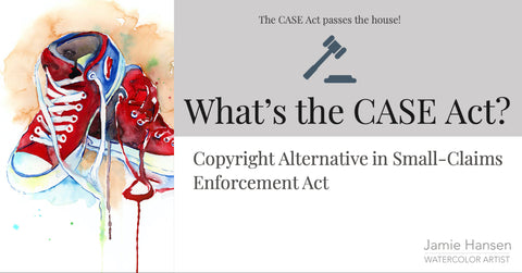 The CASE Act passes the house! Here's more about the CASE act.