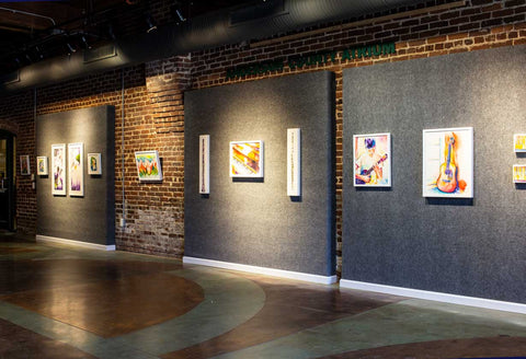 Final Week of my show at the Anderson Arts Center