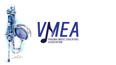 Showcasing My Music-Inspired Watercolor Art at VMEA Conference 2024