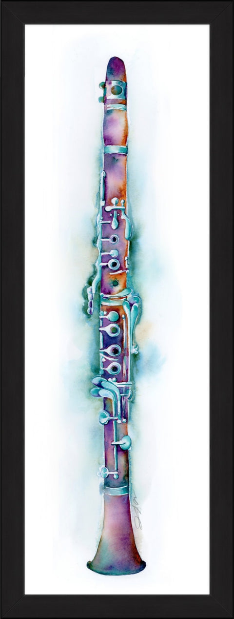 Bb Clarinet in Peacock