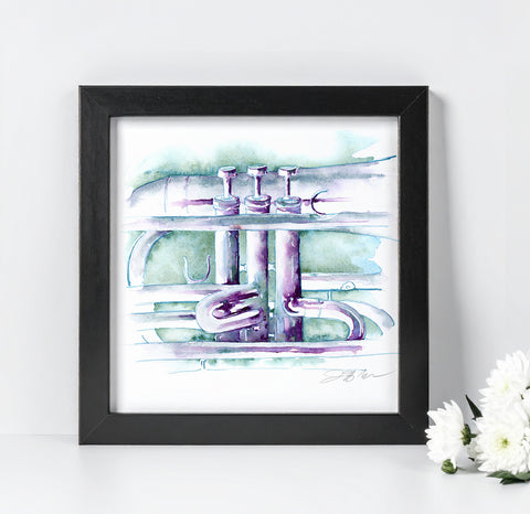 Marching Baritone Horn in Mineral Violet