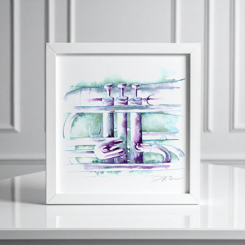 Marching Baritone Horn in Mineral Violet