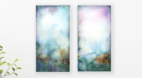 Tundra 10" x 20" Diptych